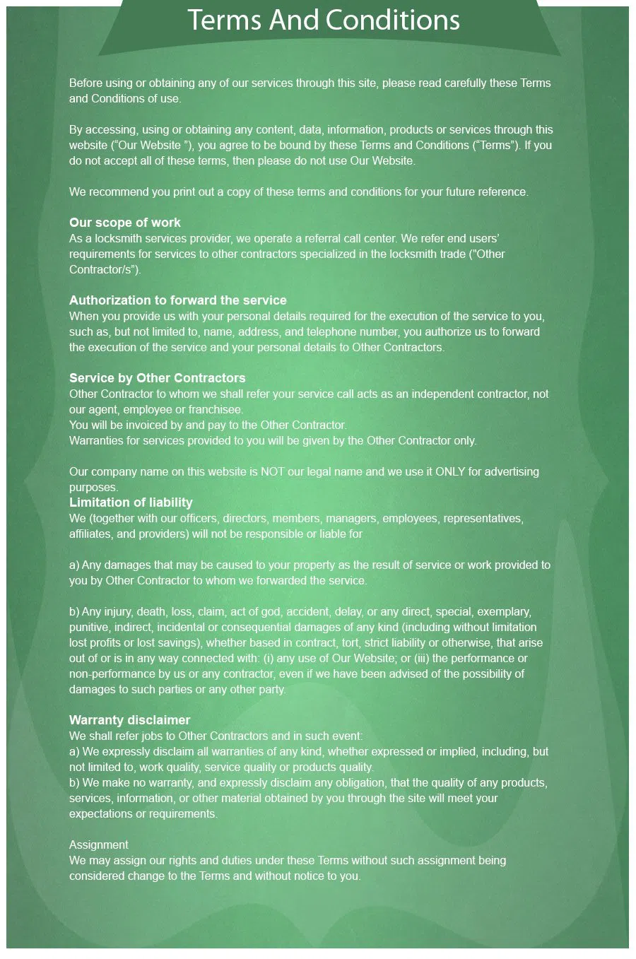 Baldwin Locksmith Store Perry Hall, MD 410-482-5136 - terms-and-condition-68-16mod